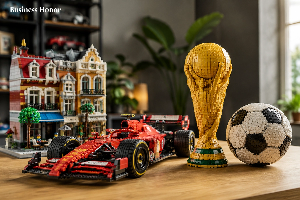  Lego Sales Soar 21% as World Cup, F1 Sets Pull In New Buyers 